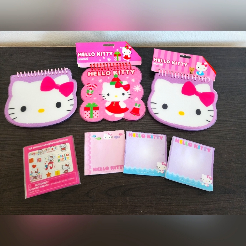 Hello Kitty Sanrio Stationary Bundle